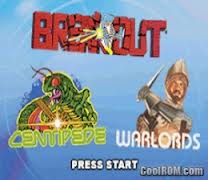 Breakout, Centipede, Warlords